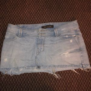 Denim skirt